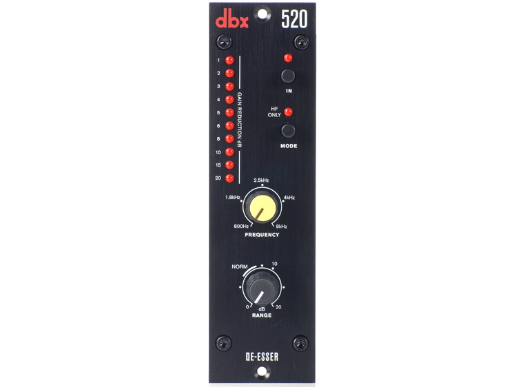 dbx 520 - Series de-esser modul 